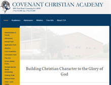 Tablet Screenshot of covenantrams.org